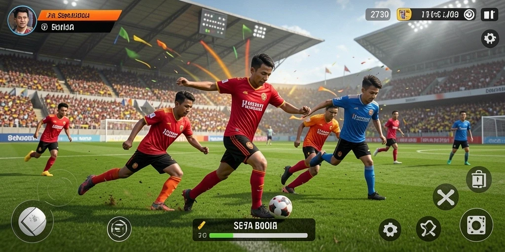 Tampilan gameplay nyata dalam 2739 yang menggembirakan.