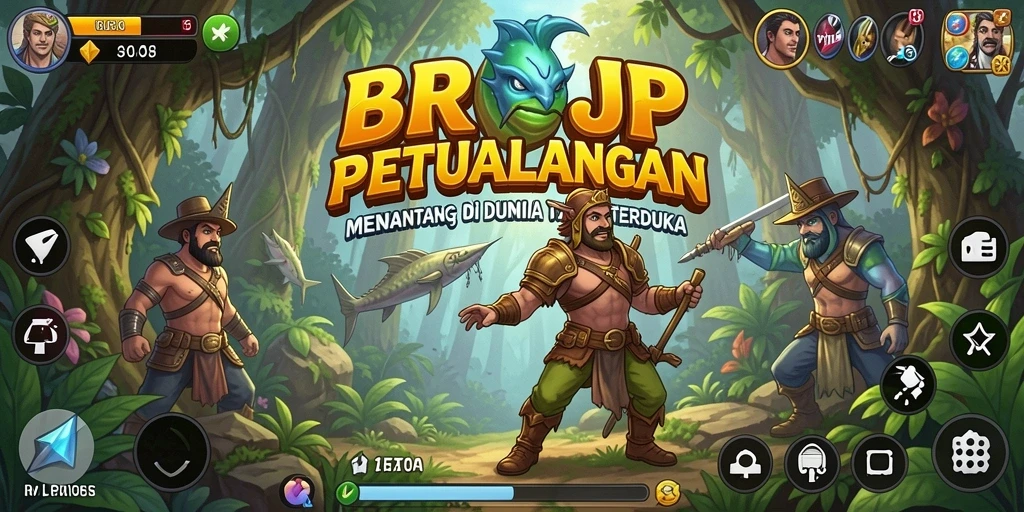 Gameplay menakjubkan dari BROJP yang penuh petualangan.