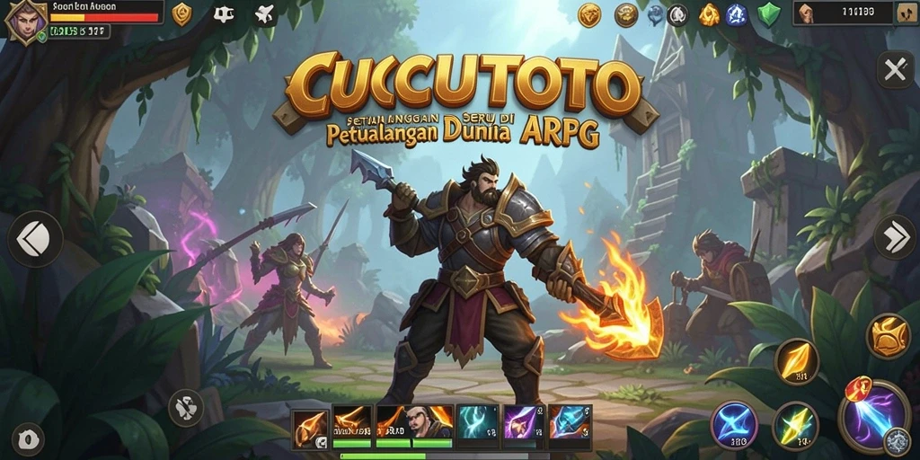 Tampilan gameplay CUCUTOTO yang mendebarkan dan imersif.