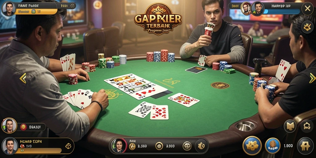Tampilkan momen mendebarkan saat bermain poker di HARAPJP.