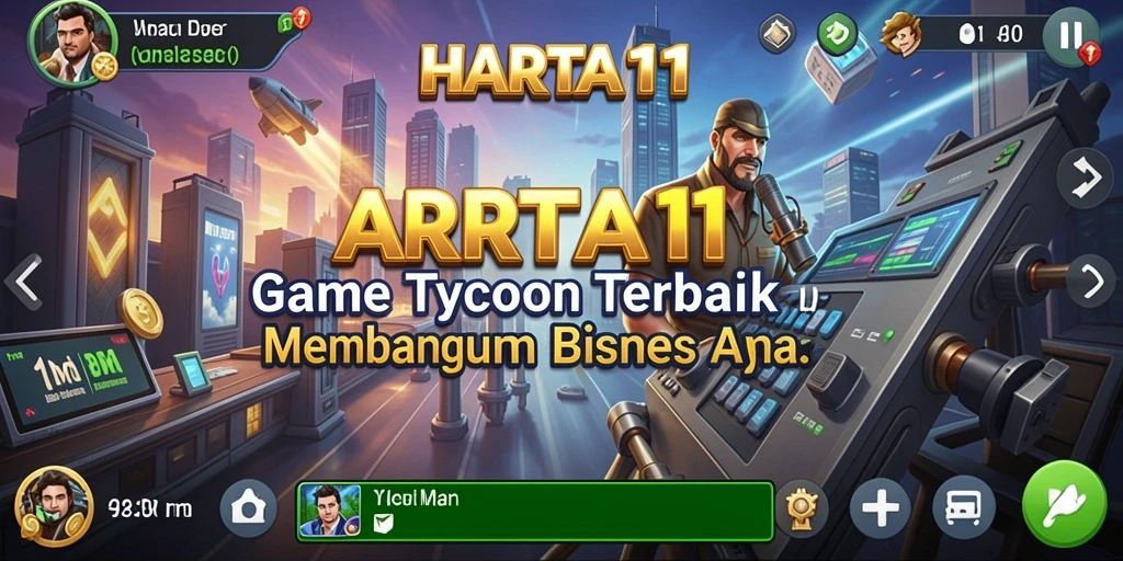 Tampilan gameplay HARTA11 yang menarik dan dinamis.