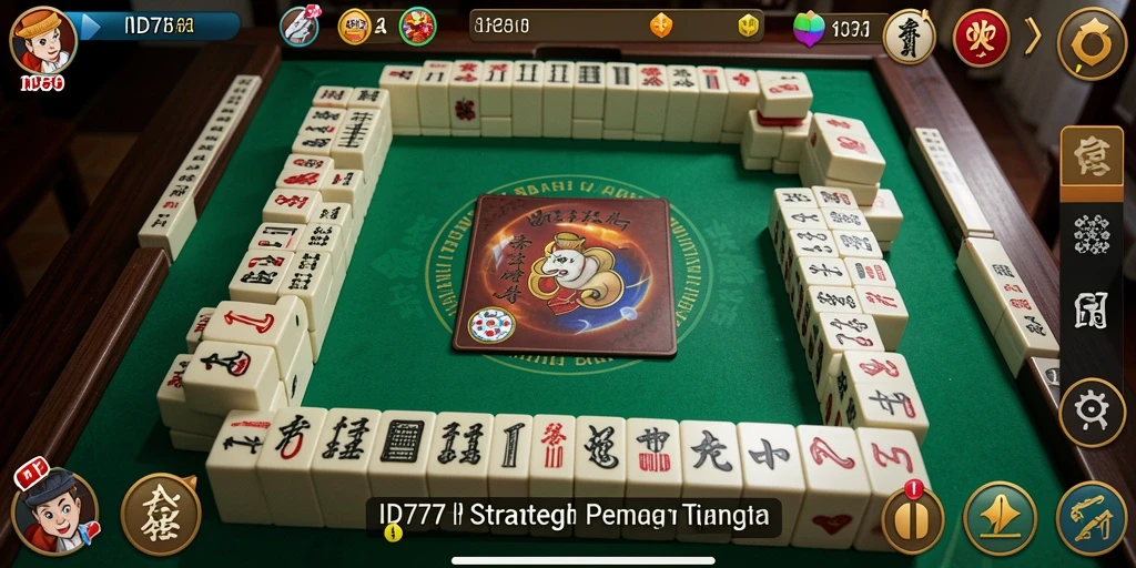 Tampilan gameplay Mahjong yang menarik dari ID777.
