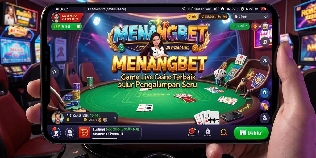 Tampilan gameplay Live Casino yang seru dan interaktif.