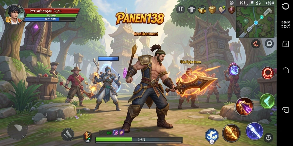 Tampilan gameplay PANEN138 yang seru dan mendebarkan.