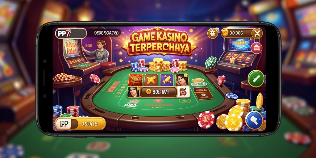 Gameplay menarik di PP7 dengan berbagai pilihan permainan Kasino.