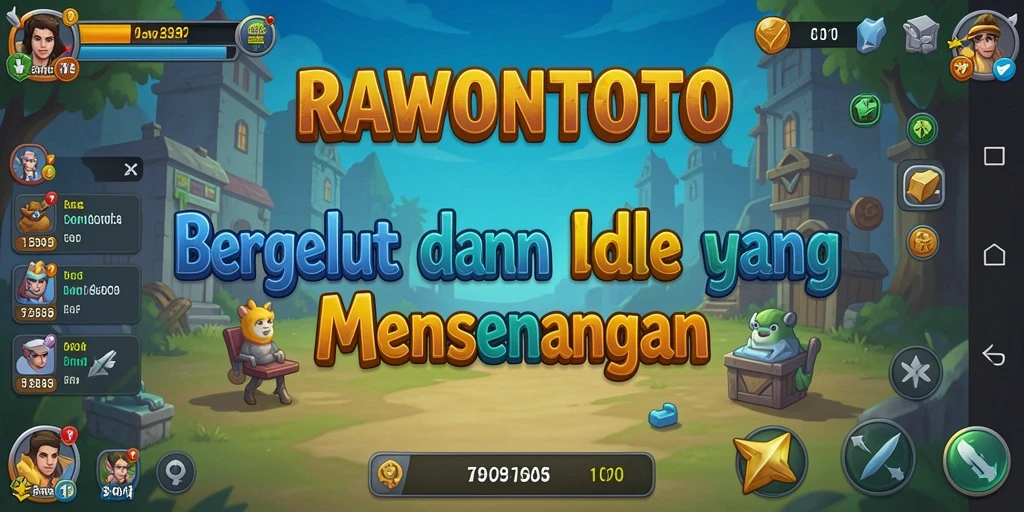 Tampilan gameplay RAWONTOTO yang menarik dan menyenangkan dalam kategori Idle.