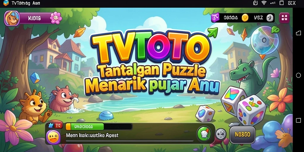 Tampilan gameplay <strong>TVTOTO</strong> yang menantang dan menyenangkan.